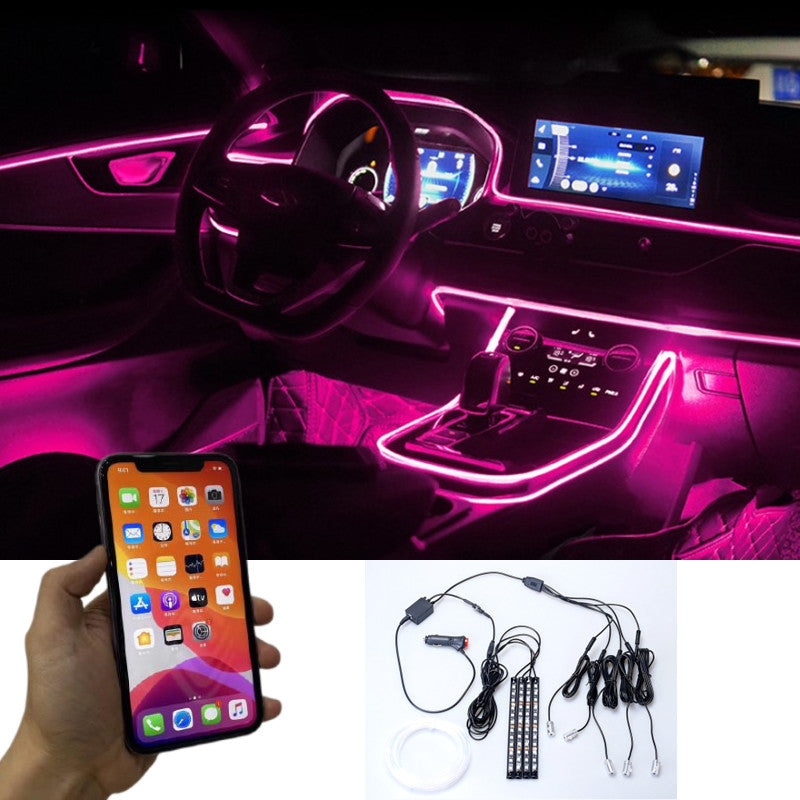 Car Accessories Interior Decorate Light 12V RGB LED Strips Ambient Light in Car