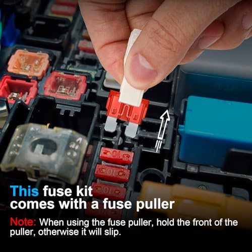 JOREST 300Pcs Car Fuse Assortment Kit, 160 Mini Blade Fuses Automotive + 90 Standard Auto Fuses + 50 Micro Fuse + 1 Puller – for Car/RV/Truck/Motorcycle(2Amp 3A 5A 7.5A 10A 15A 20A 25A 30A 35A 40A)